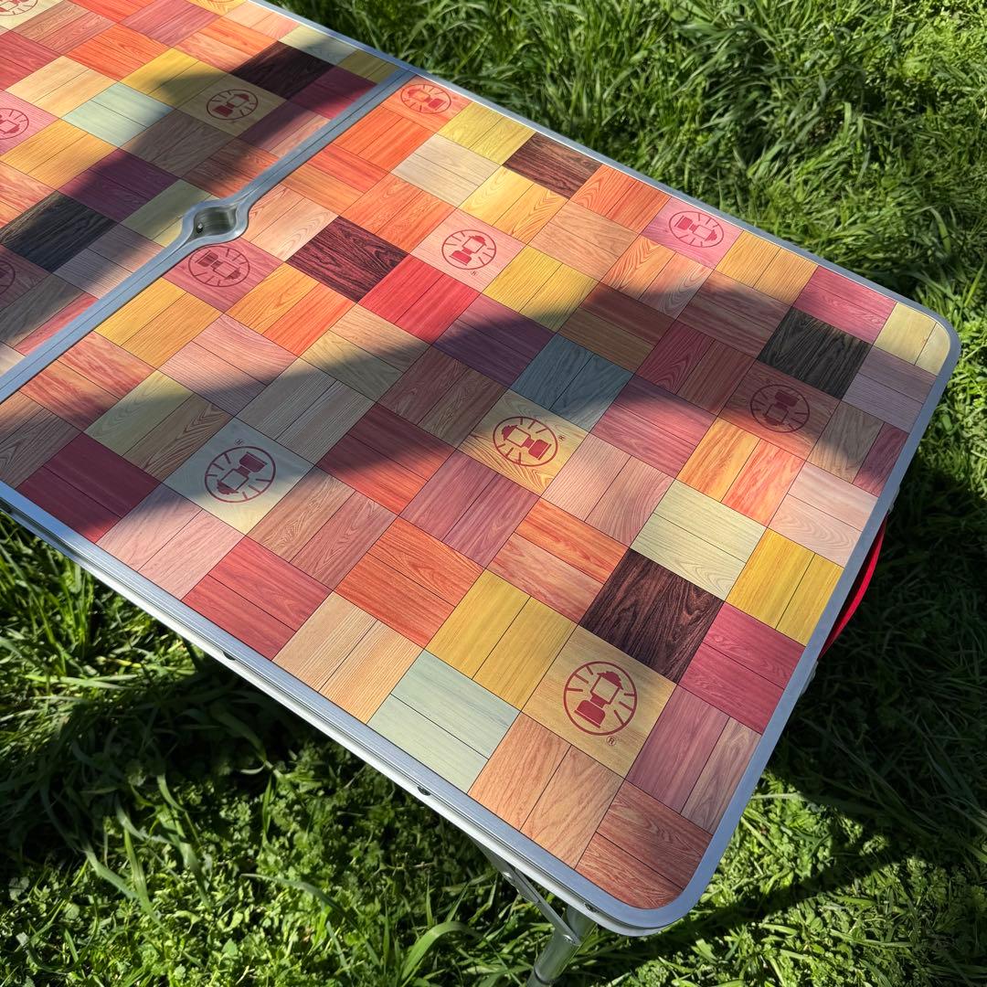 Coleman コールマン ナチュラルモザイク リビングテーブル 120プラス