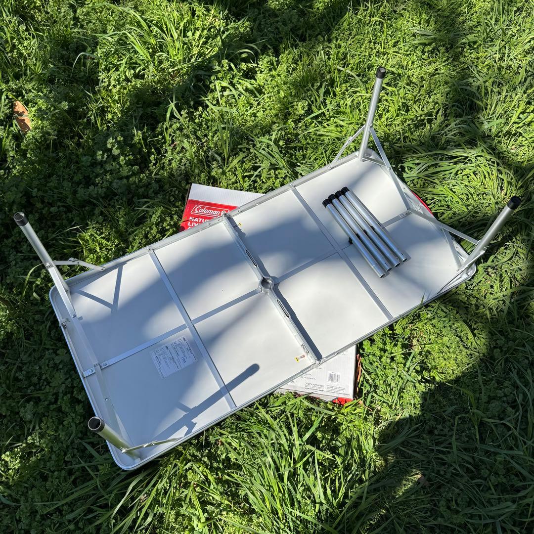 Coleman コールマン ナチュラルモザイク リビングテーブル 120プラス