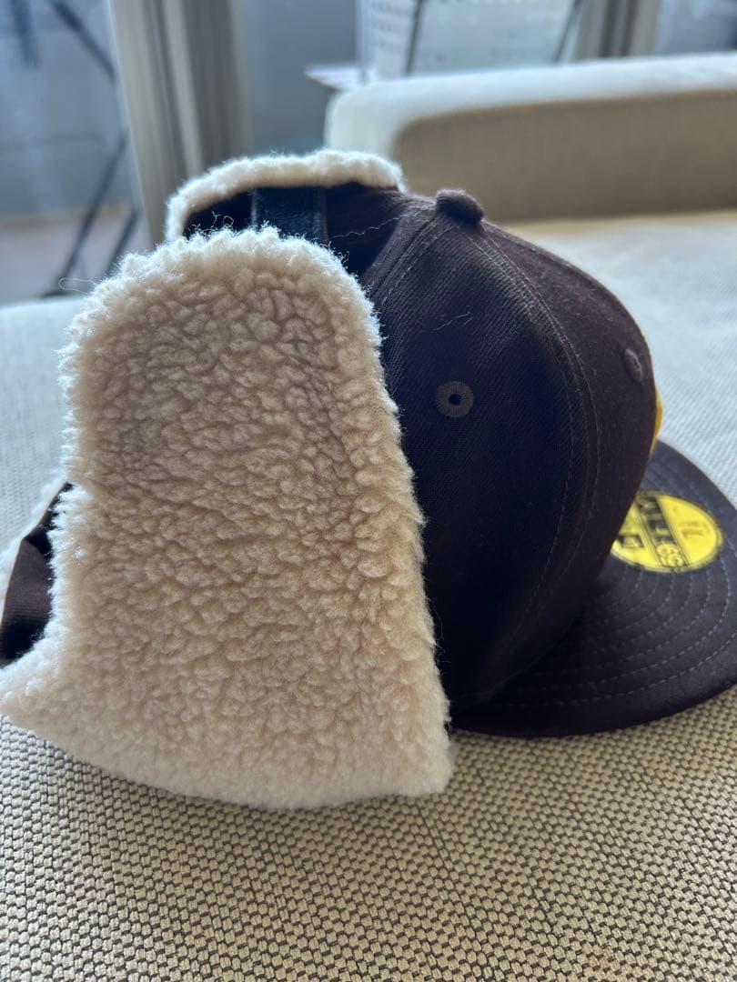 New Era 59FIFTY ブラウンキャップ 7 1/8