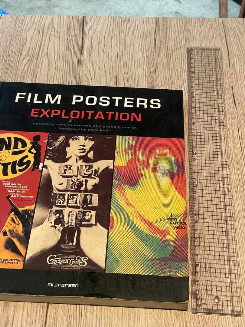 カルト映画ポスター集／ヴィンテージデザイン／サブカルチャー資料 洋書