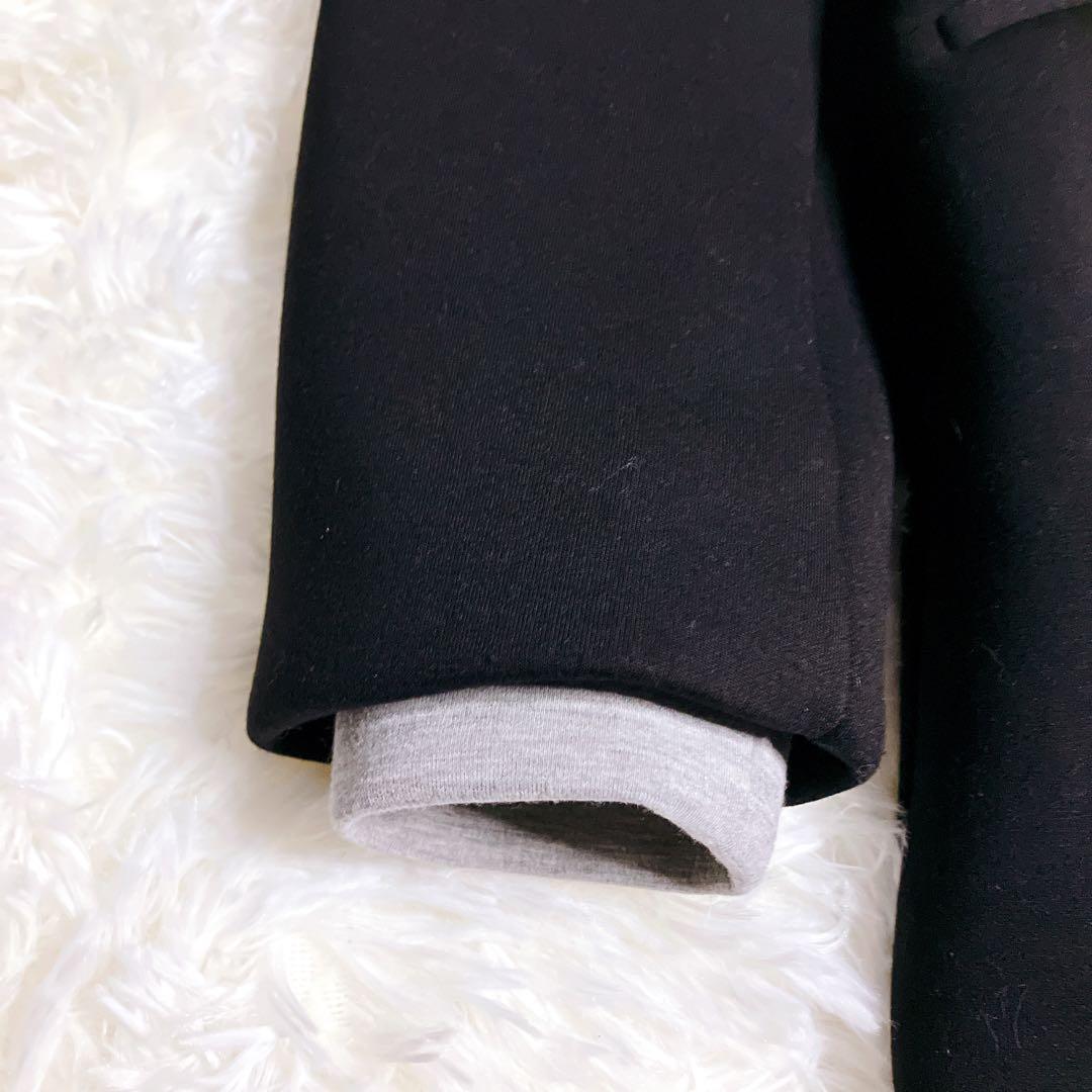 極美品✨ZARA デタッチャブルフード コントラストコート　S