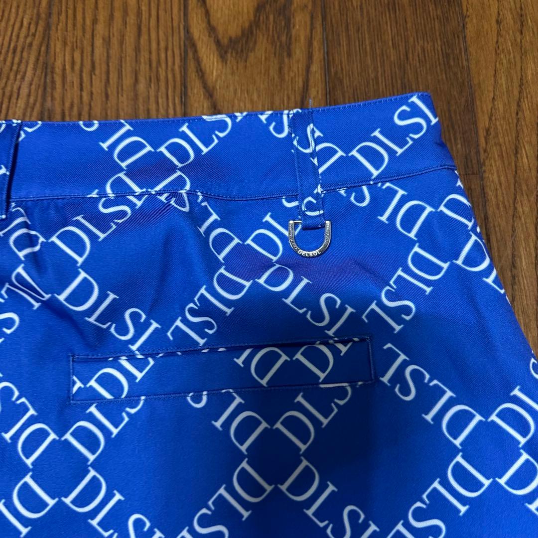 デルソル♡大きいサイズ　ゴルフポロシャツ　ゴルフスカート　ブルー系