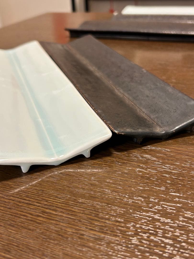 美濃焼 ボーダー皿 アミューズ 前菜 業務用皿