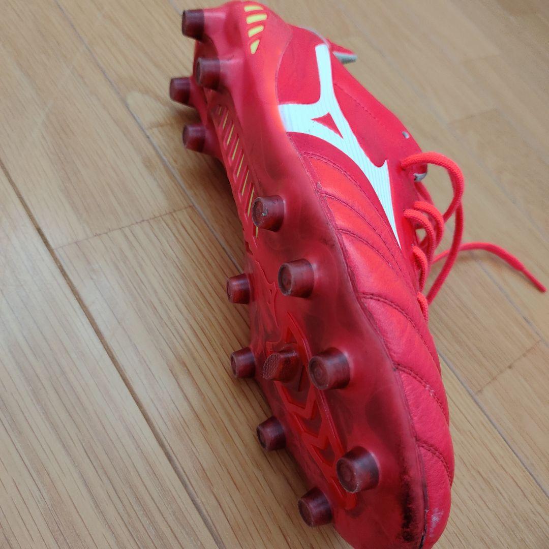 着用1回 ミズノ モナルシーダ ネオ2 エリート 27.0 レッド スパイク