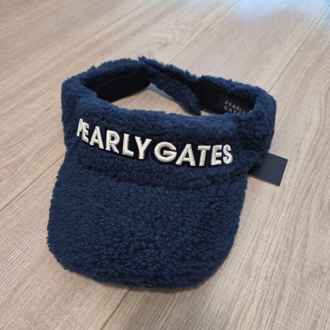 パーリーゲイツ★サンバイザー★ボア