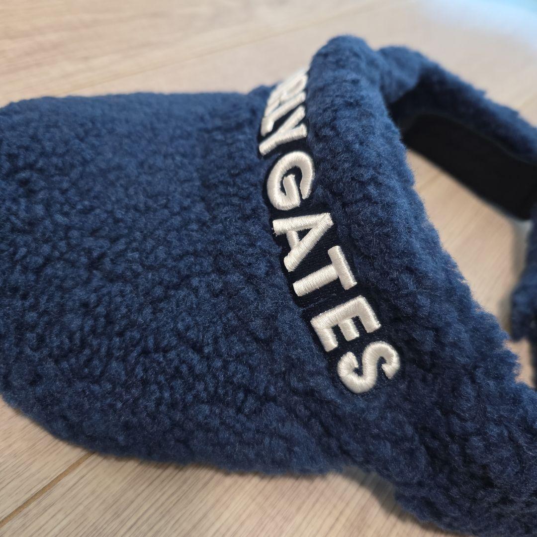 パーリーゲイツ★サンバイザー★ボア