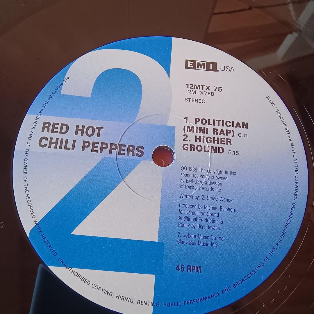 Higher Ground 限定12/Red Hot Chilipeppers