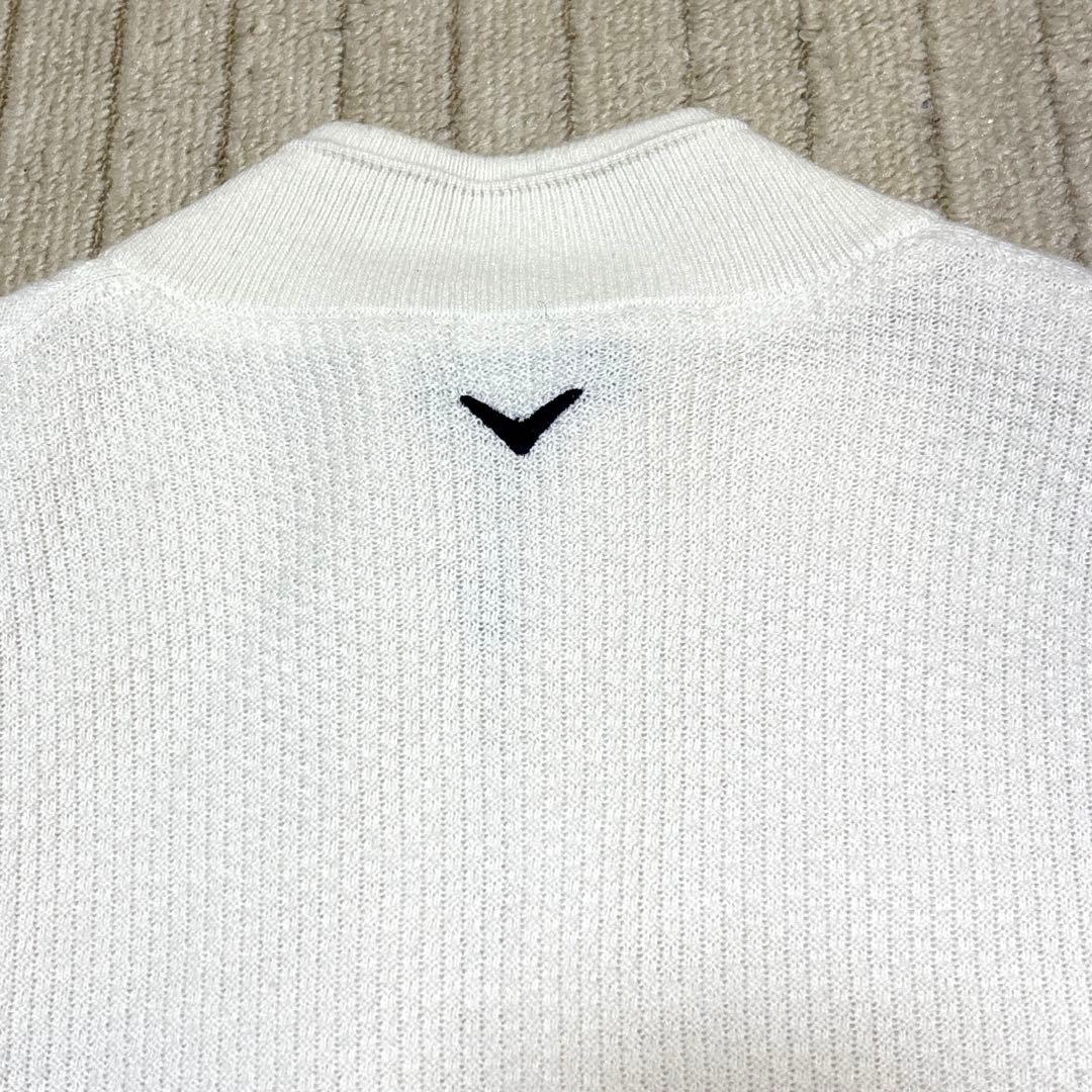 【美品】Callaway キャロウェイ　ゴルフジャケット　裏地　ダブルジップ　Ｌ