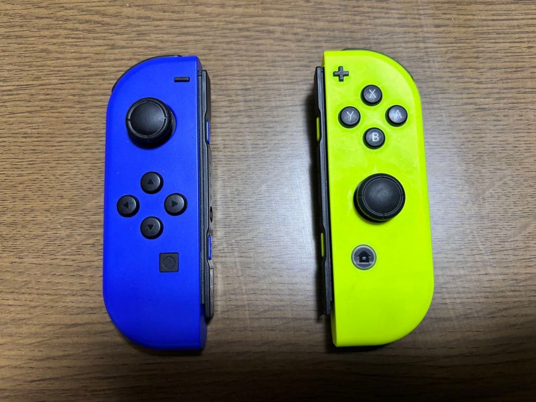 Nintendo Switch 本体 青 黄 Joy-Con（ござる）