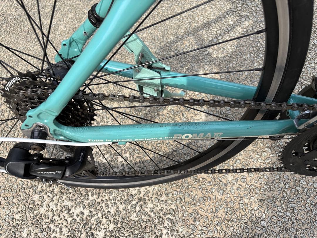 大阪発　直接引取　ビアンキ クロスバイク ローマ4 2017年式