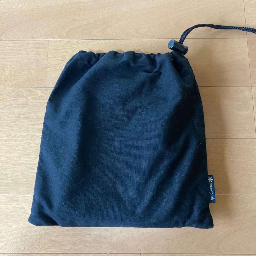 【中古品】スノーピーク（ Peak）　限定品　トラメジーノ　ブラック