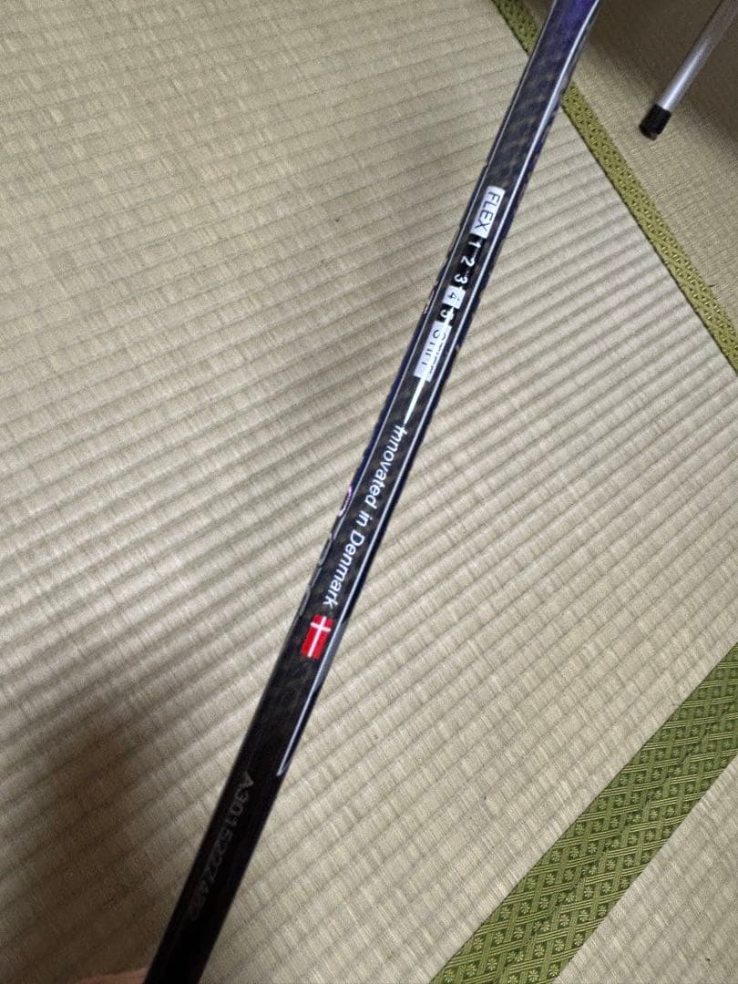 Forzaバドミントンラケット3ug5イーブン硬め 2本セット！