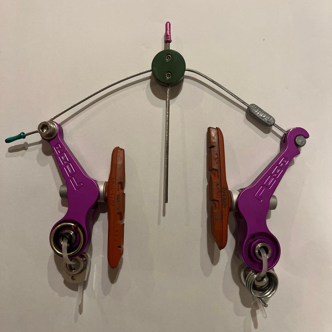 paul canti ツーリング　カンチブレーキ パープル　S