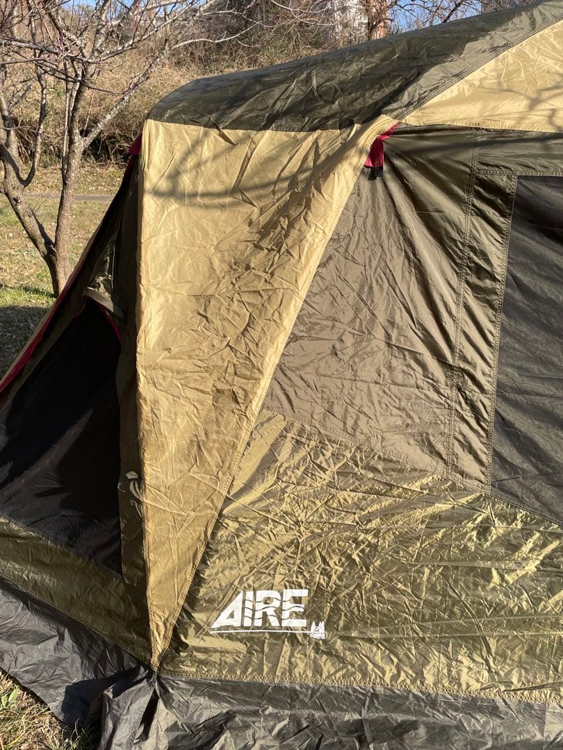 美品【オガワ／ogawa】AIRE（アイレ）+ グランドシート+グランドマット