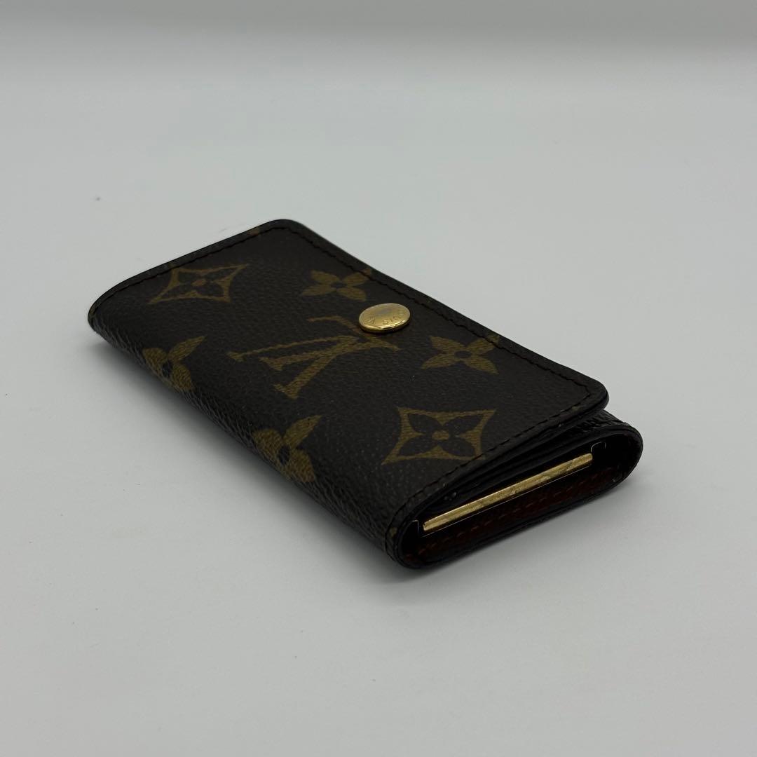 【美品】ルイヴィトン ミュルティクレ4 モノグラム キーケース