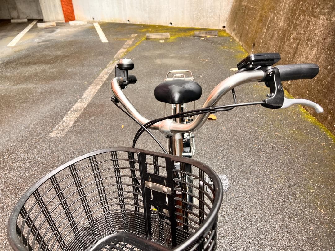 パナソニック　電動アシスト自転車 FY612T　アースブラウン 前バスケット付き