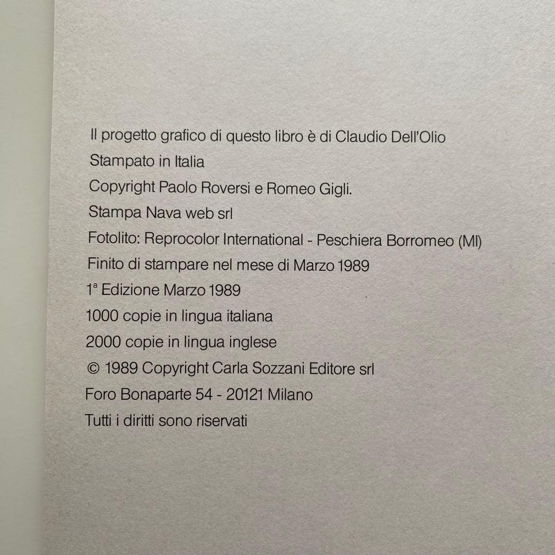 Una Donna Paolo Roversi パオロ・ロベルシ イタリア語版