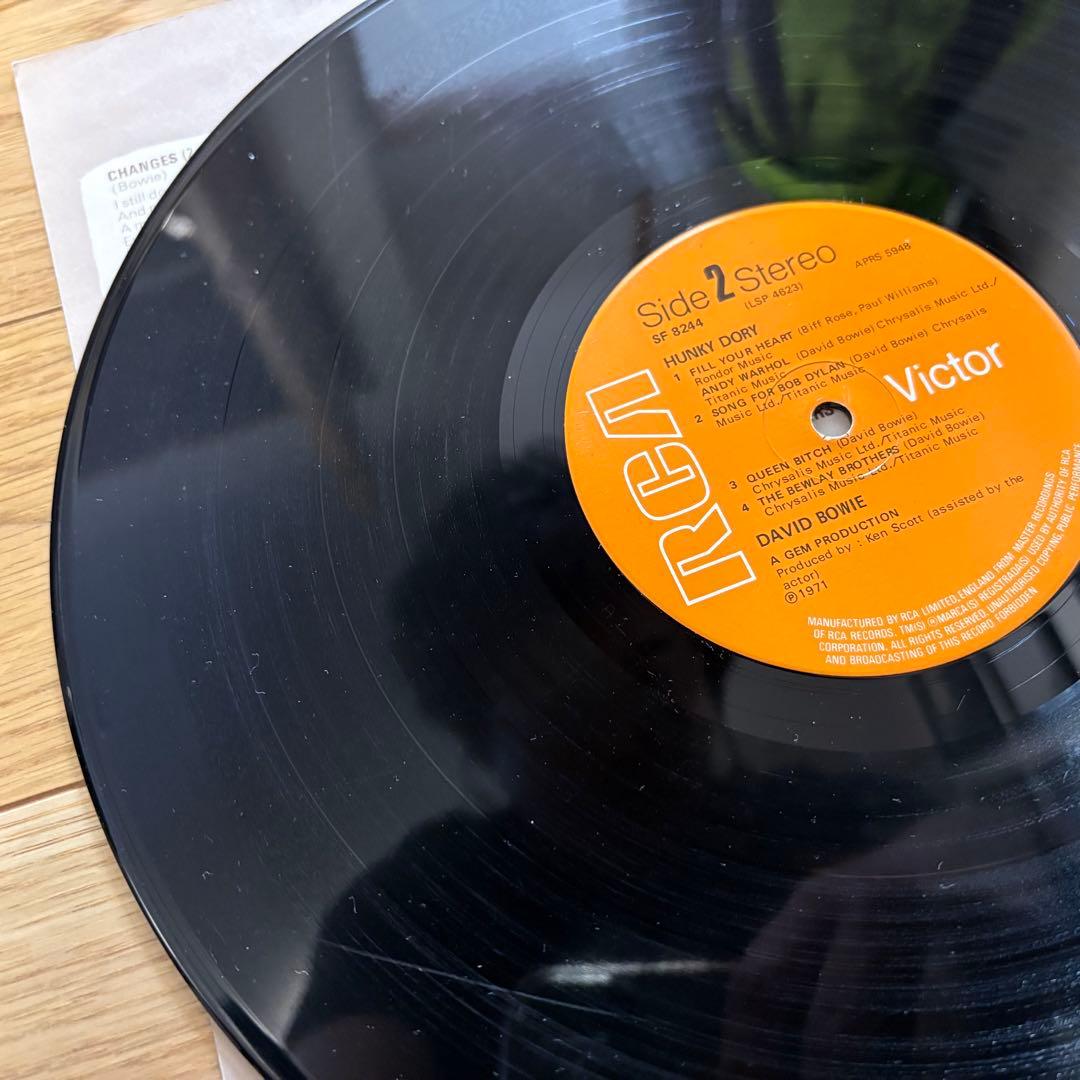 サ*ン様 【極レア】David Bowie/Hunky Dory UKオリジ初回