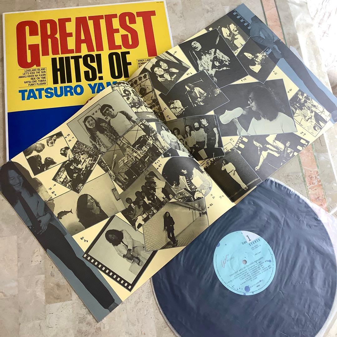 レコード新品同様! 山下達郎1982年発売 オリジナル初版盤 グレイテストヒット