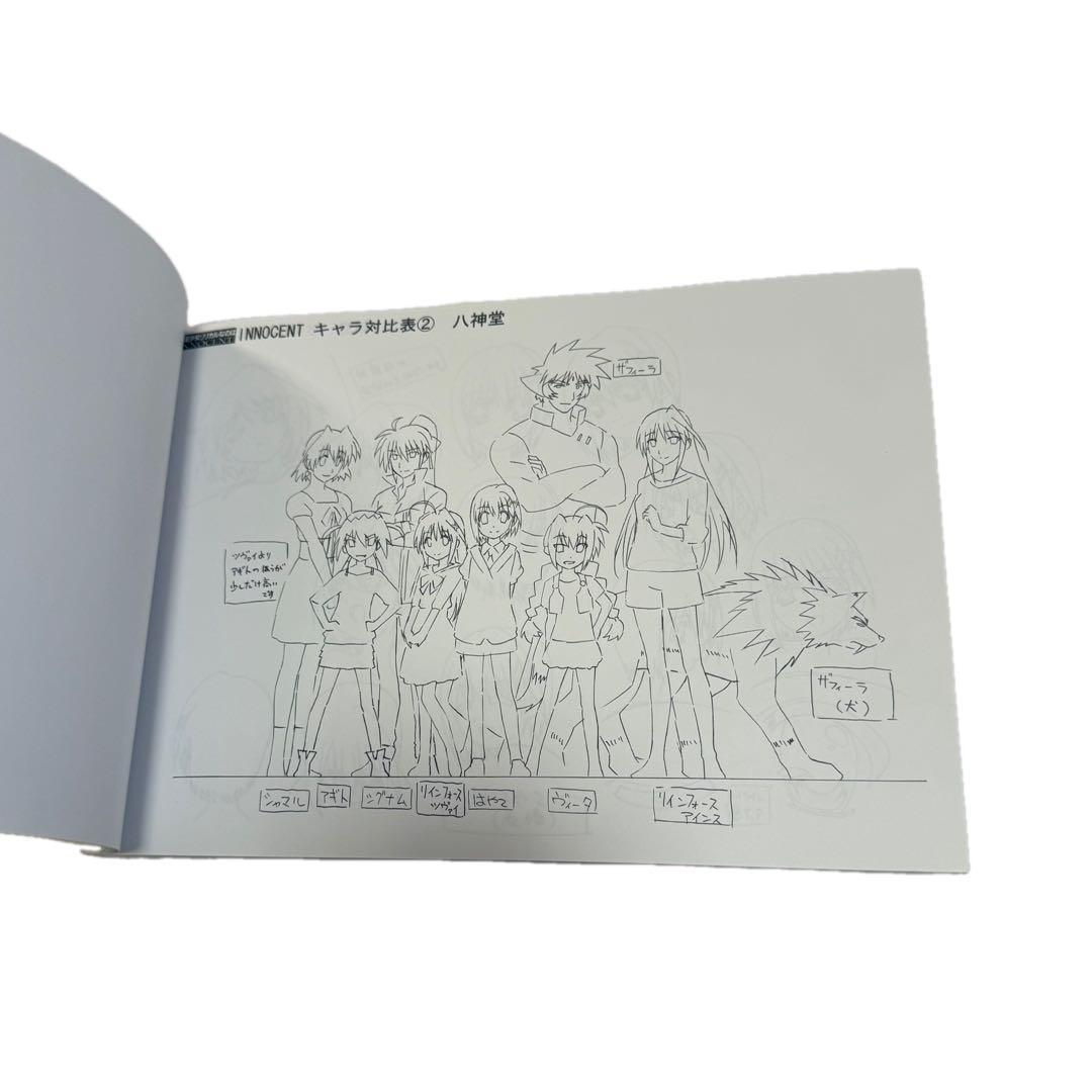 魔法少女リリカルなのは INNOCENT 設定資料集 上巻＆下巻セット