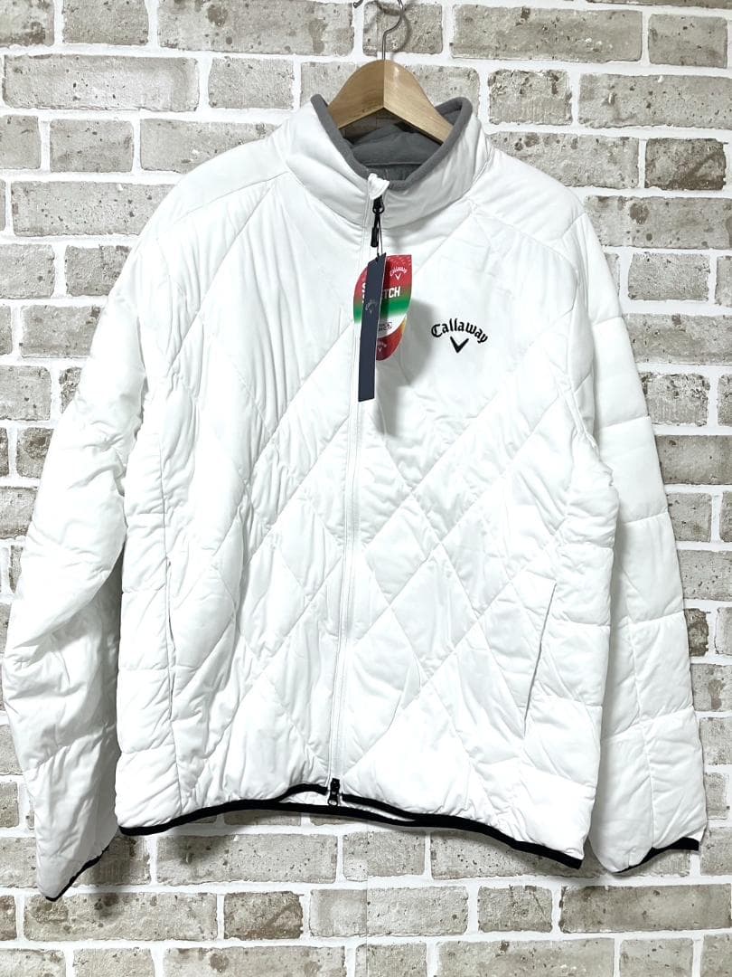 【早い者勝ち✨】新品 キャロウェイ メンズ 中綿ジャケット 3L ホワイト系
