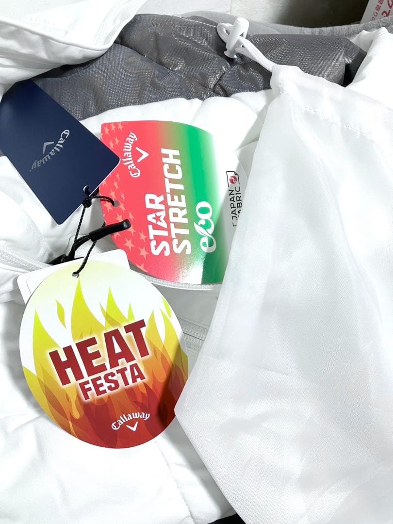 【早い者勝ち✨】新品 キャロウェイ メンズ 中綿ジャケット 3L ホワイト系