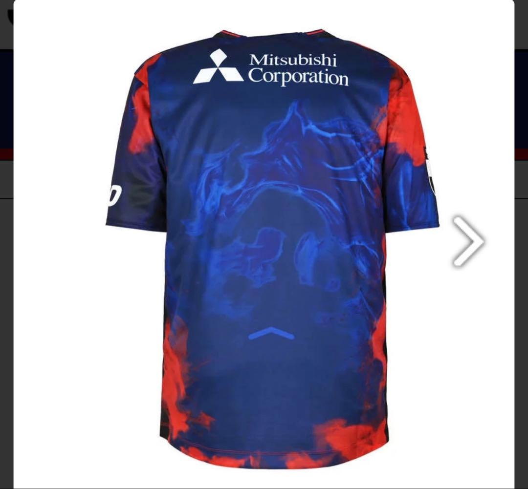 FC東京 New Balance 半袖シャツ 1st ホーム 2XL