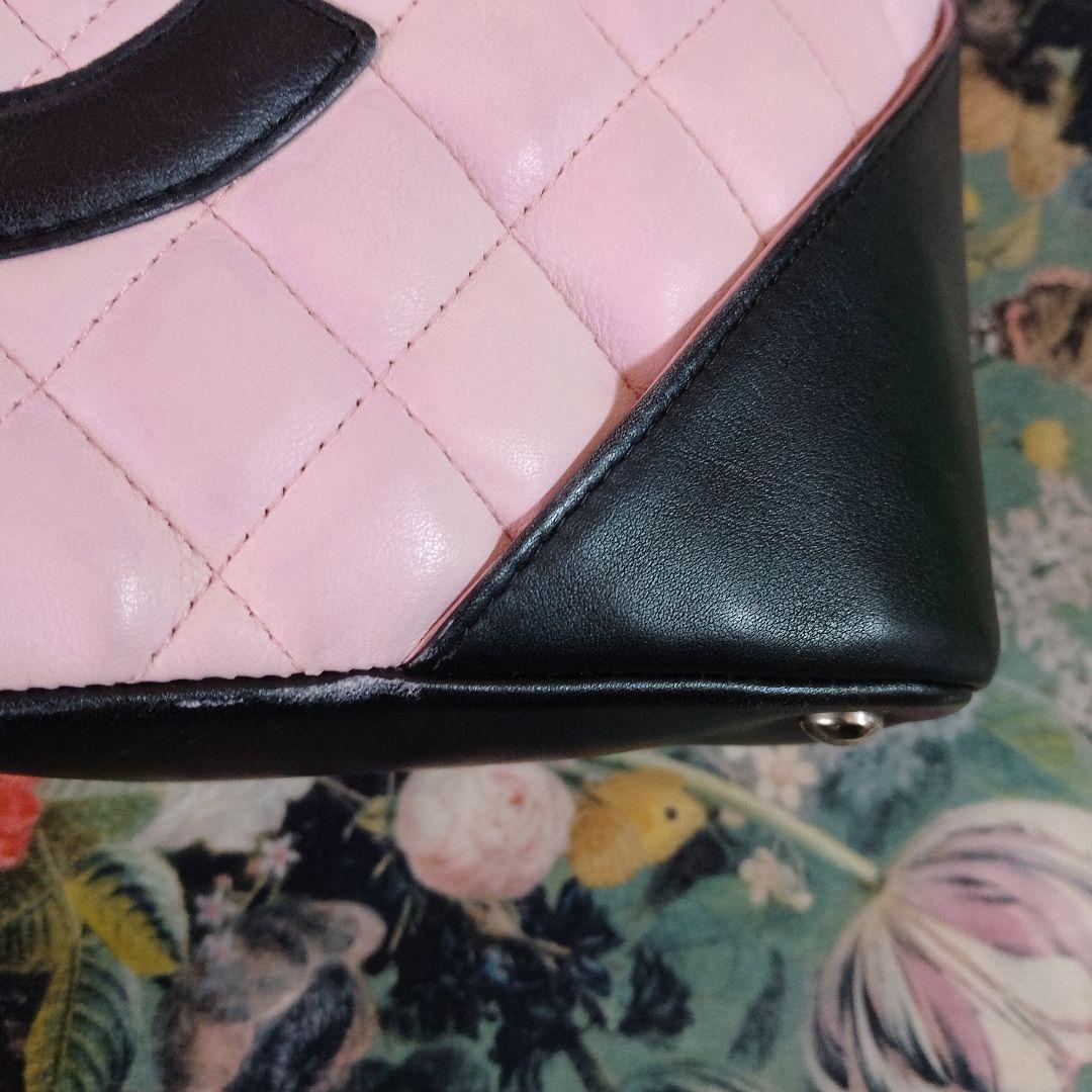 (faily)シャネルカンボンラインマトラッセミニトートバッグ