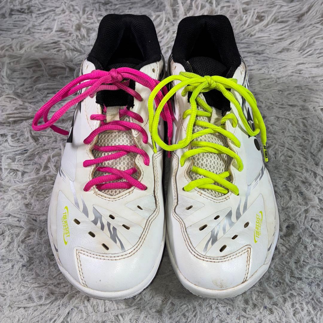 YONEX ヨネックス バドミントンシューズパワークッション桃田モデル 26.5