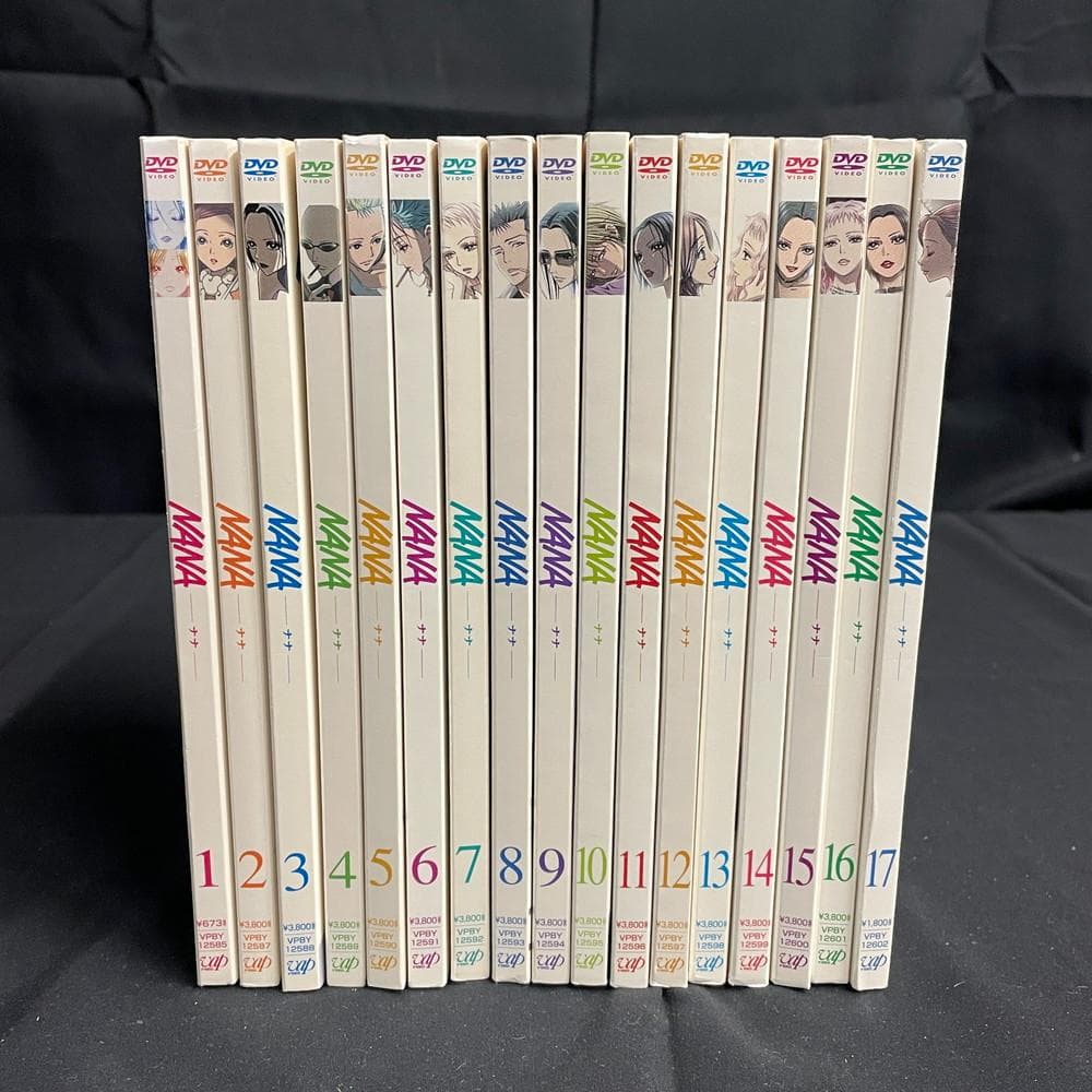 ◆NANA アニメDVD 全17巻まとめ売り 02063