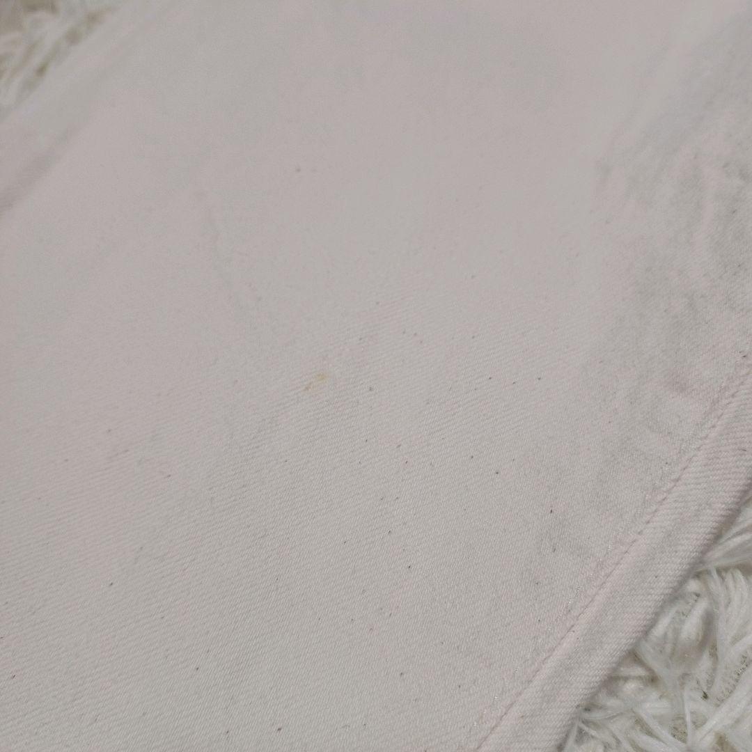 ボンクラ ホワイトデニムパンツ