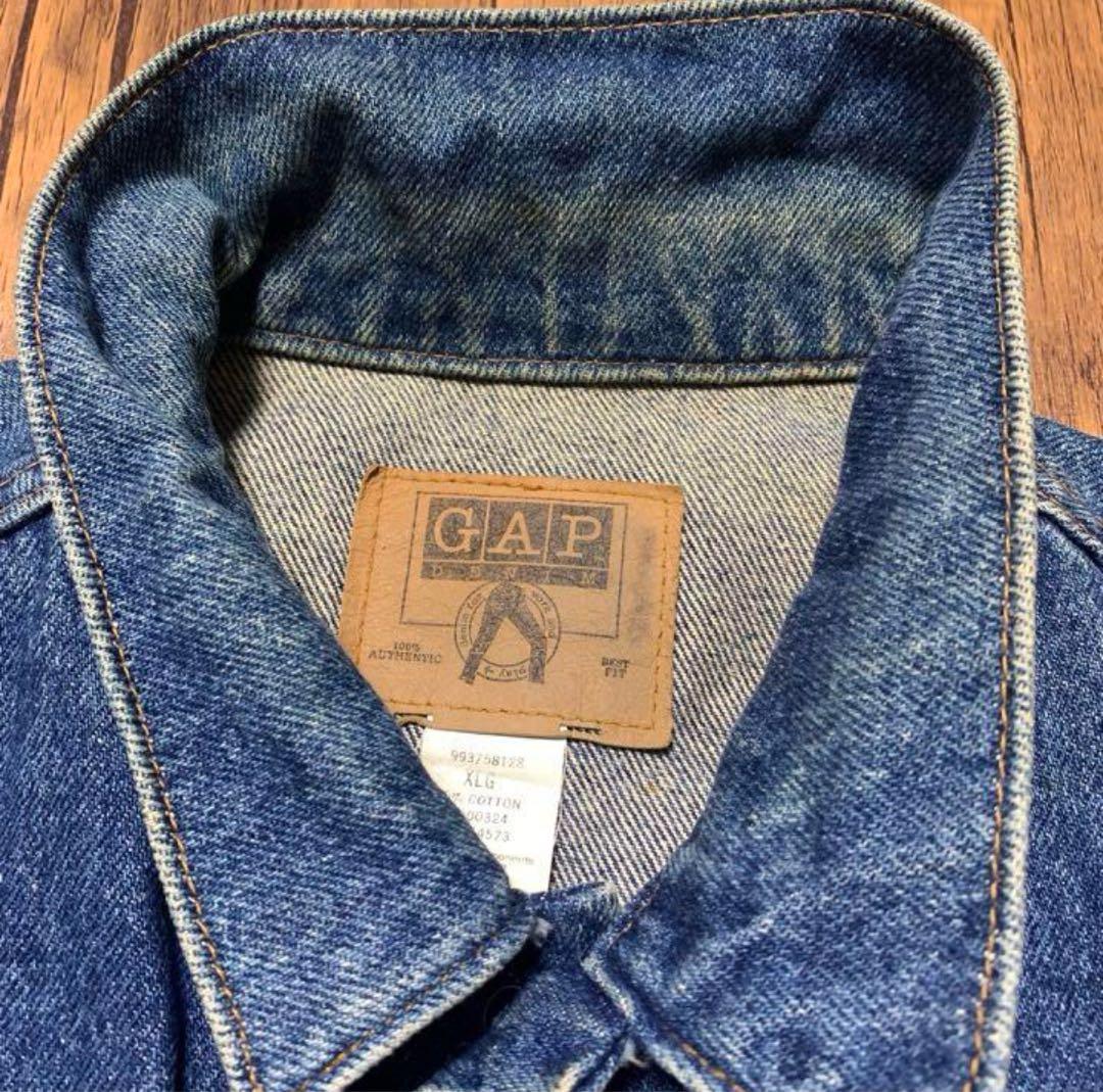 90s オールドギャップ OLD GAP デニムジャケット ブルゾン Gジャン.