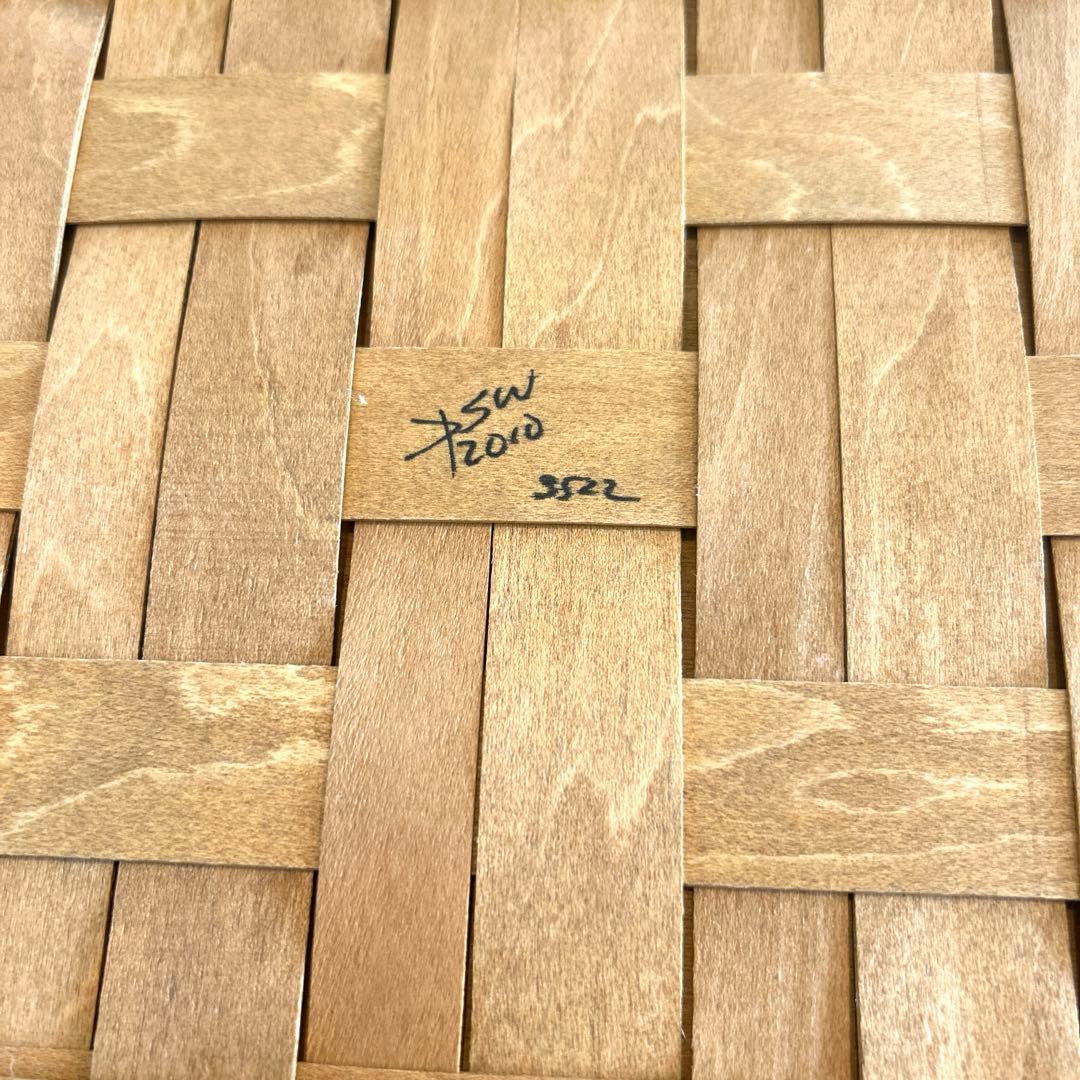 《美品》ロンガーバーガー バスケット　ライナー　プロテクター　フタ付き