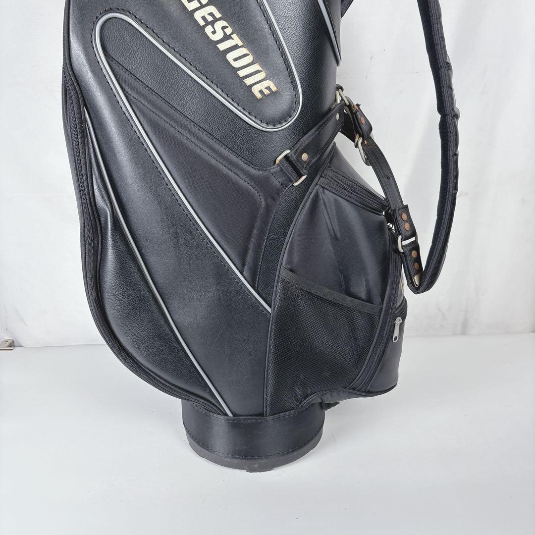 ブリヂストンゴルフ キャディバッグ ゴルフバッグ ブラック 6分割