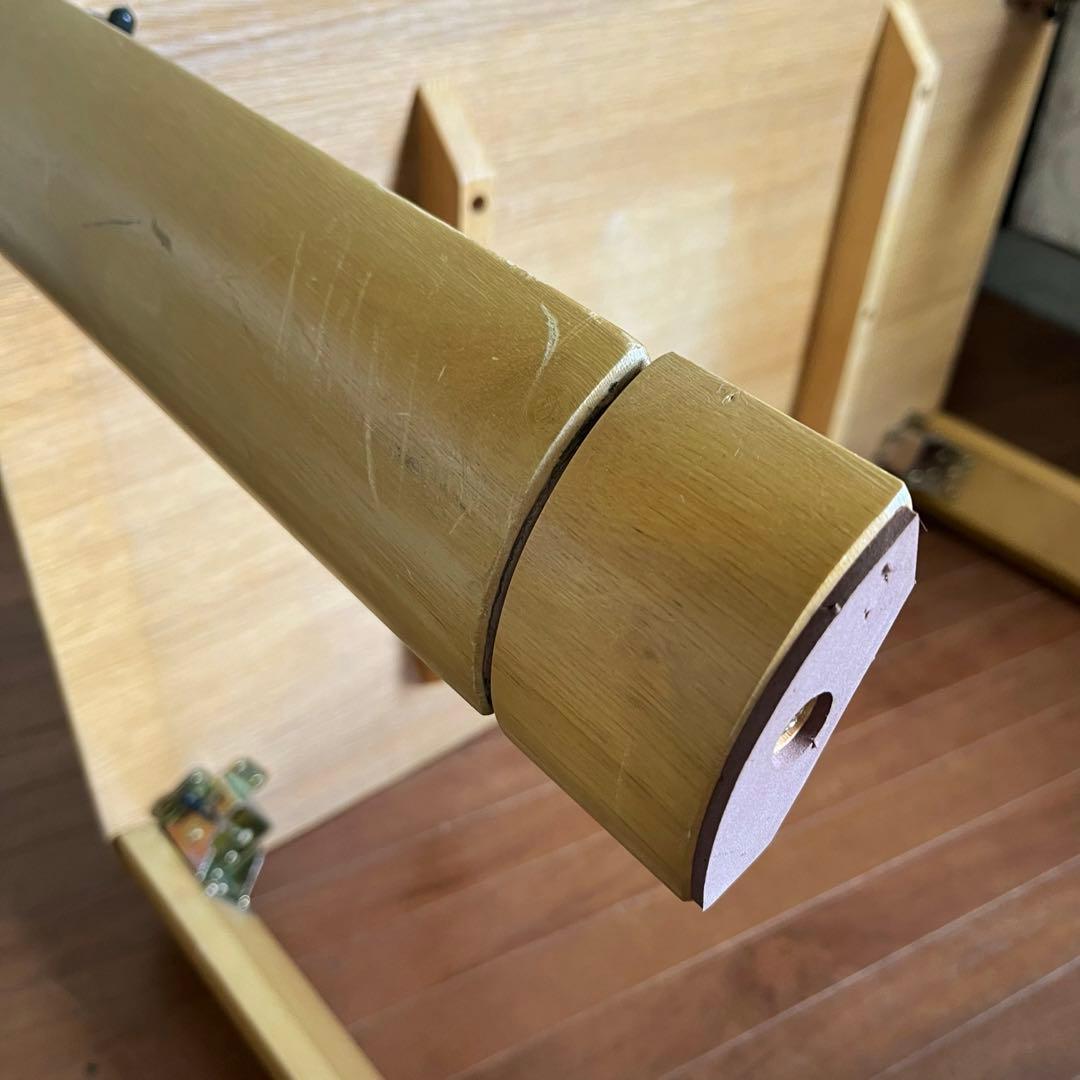 【アンティーク】木製 折り畳み センターテーブル ローテーブル 座卓 北欧レトロ