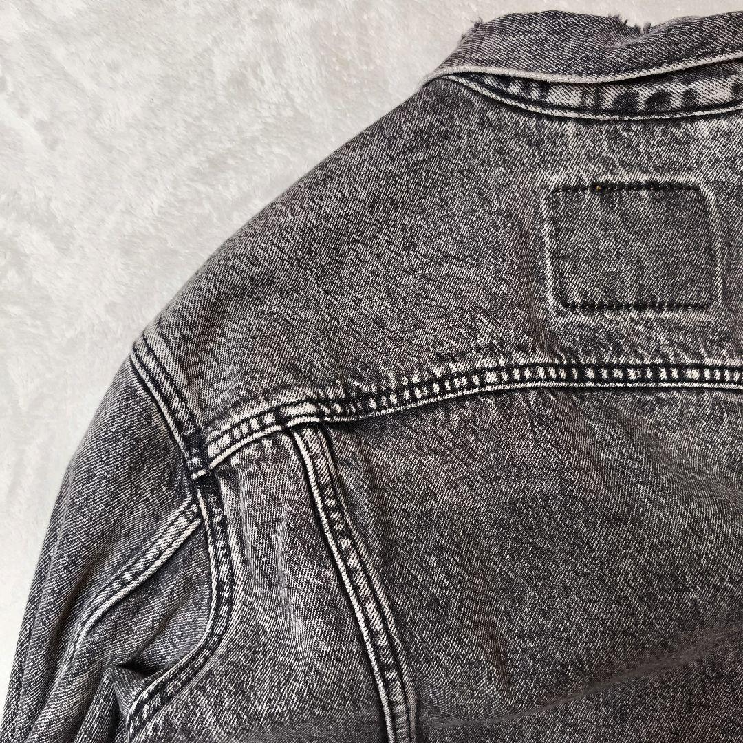 リーバイス 24年製 リラックスフィット デニムジャケット ケミカルウォッシュ