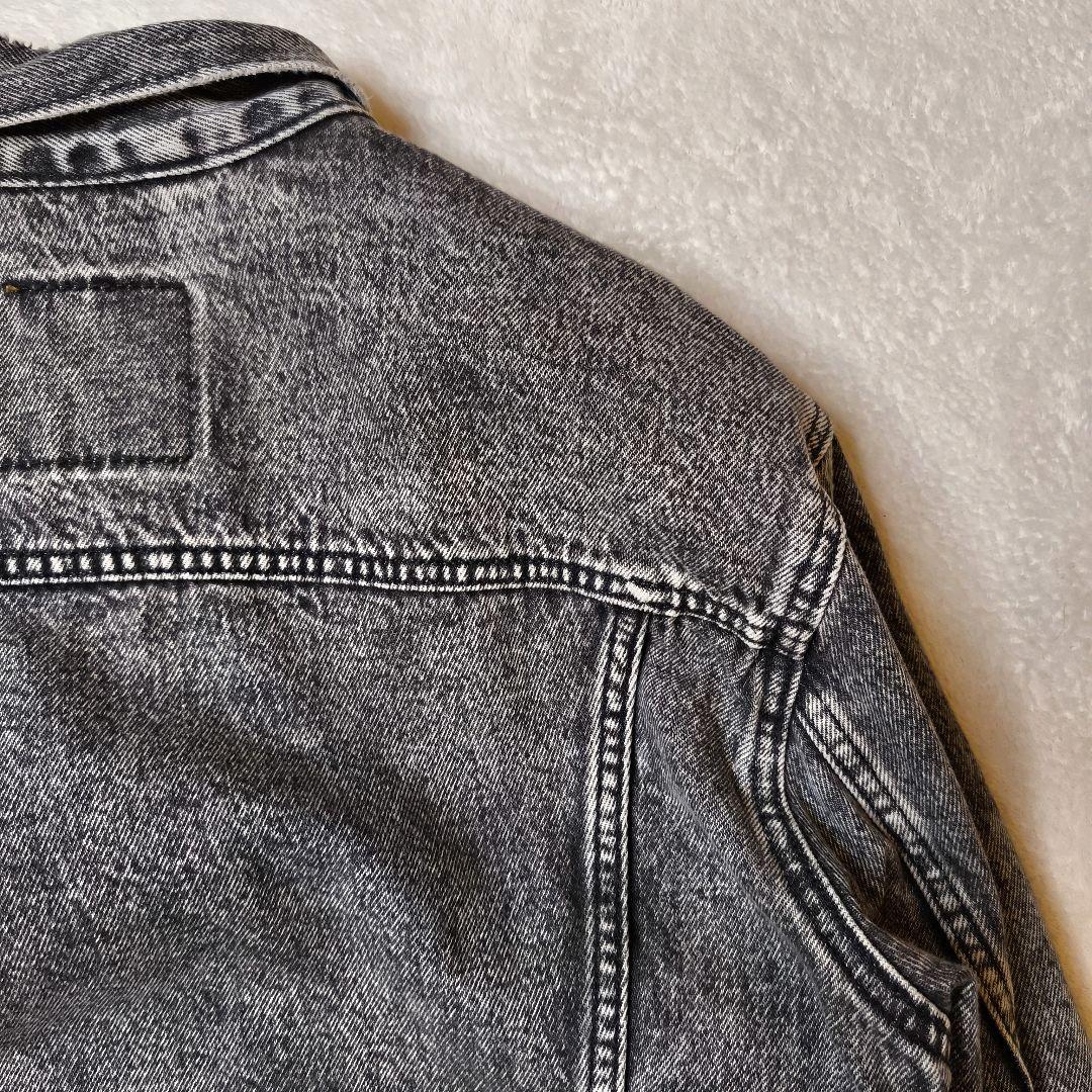 リーバイス 24年製 リラックスフィット デニムジャケット ケミカルウォッシュ