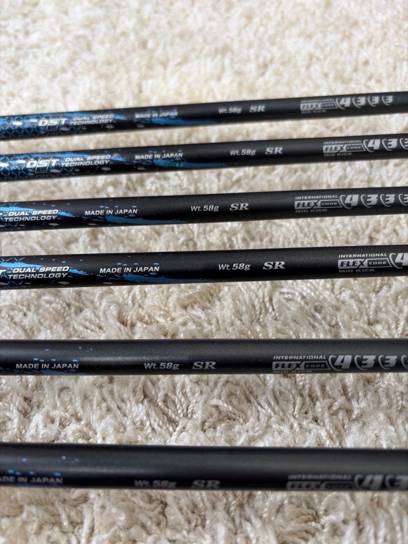 ゼクシオ エックス XXIO X 2024 アイアンセット 7本　＃4〜PW