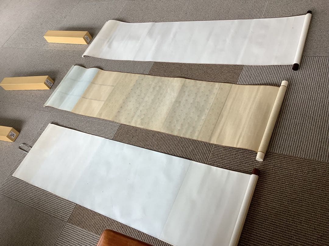 色紙掛け　掛軸tタイプ　3本　茶道具　色紙掛　色紙　短冊掛け