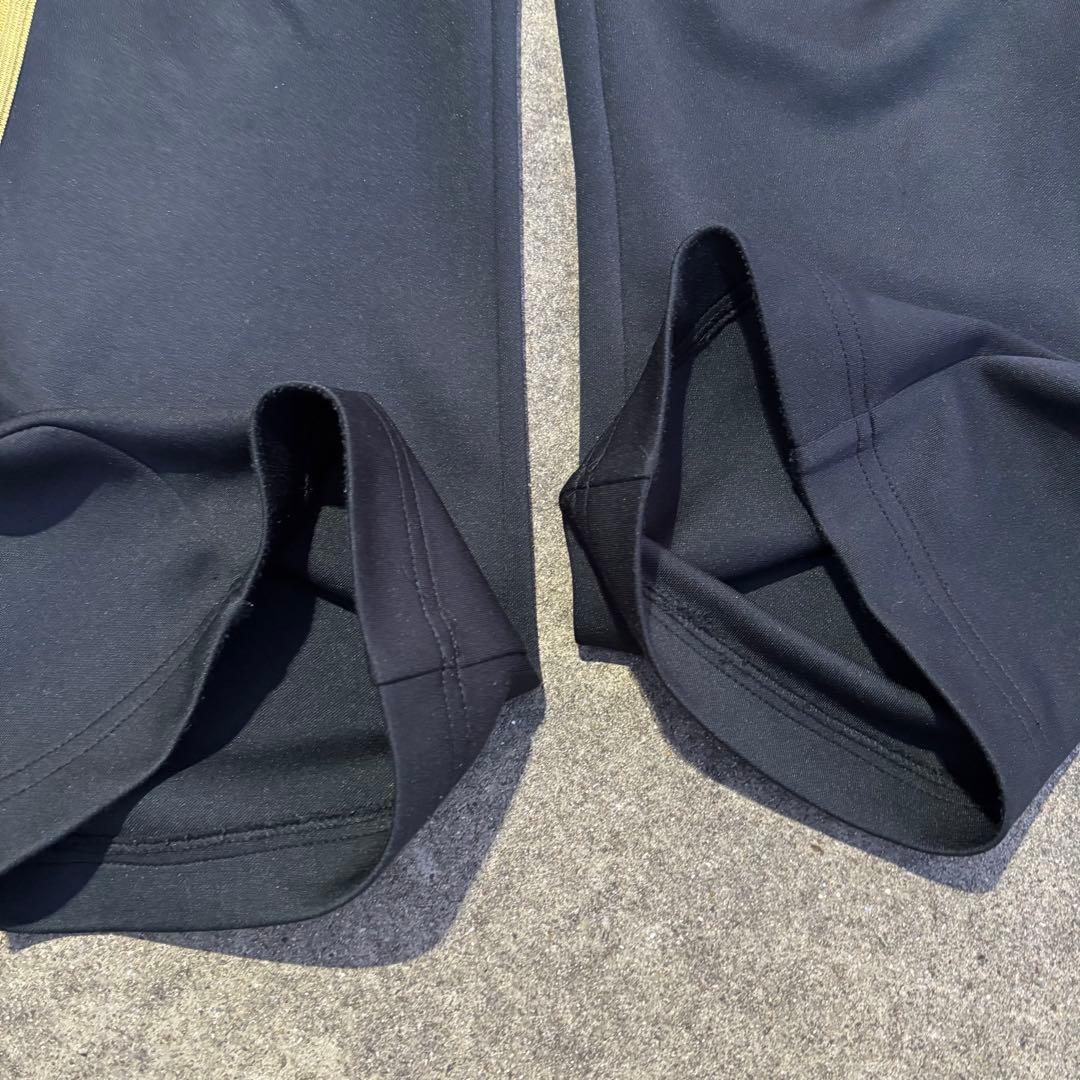 adidas セットアップ ジャージ 黒金 セミフレア y2k ストリート