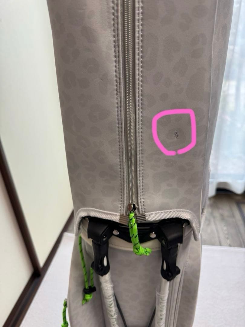 Jun & Ropé 今シーズンモデル アニマルプリントキャディバッグ