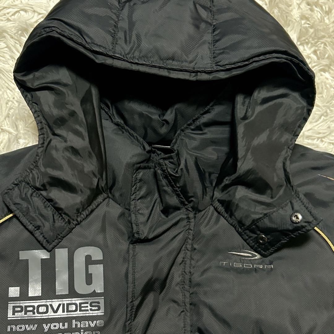 【2465】✨美品✨ TIGORA ティゴラ ベンチコート ダウンコート　黒