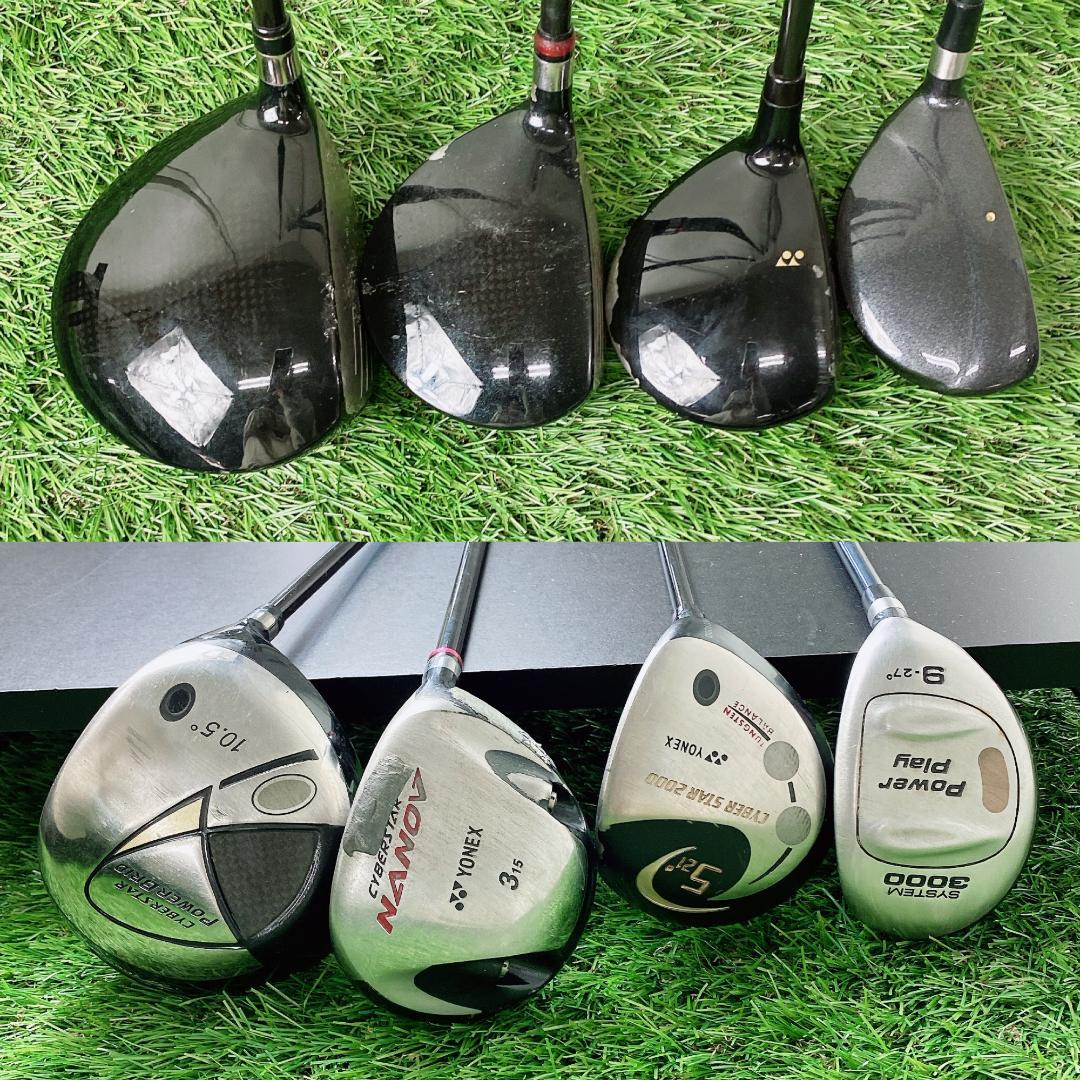ゴルフクラブ フルセット ヨネックス入り 初心者 メンズ 12本 C2842
