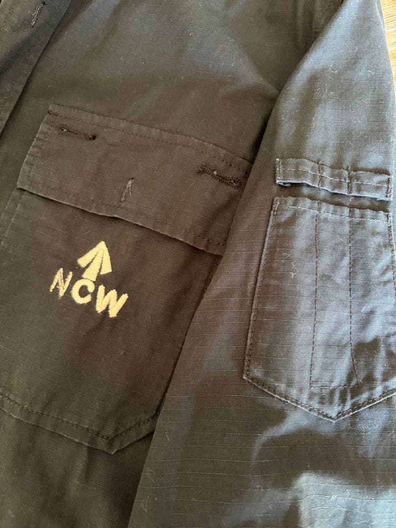 Nigel Cabourn LYBRO 黒シャツワンピース8（サンプル）