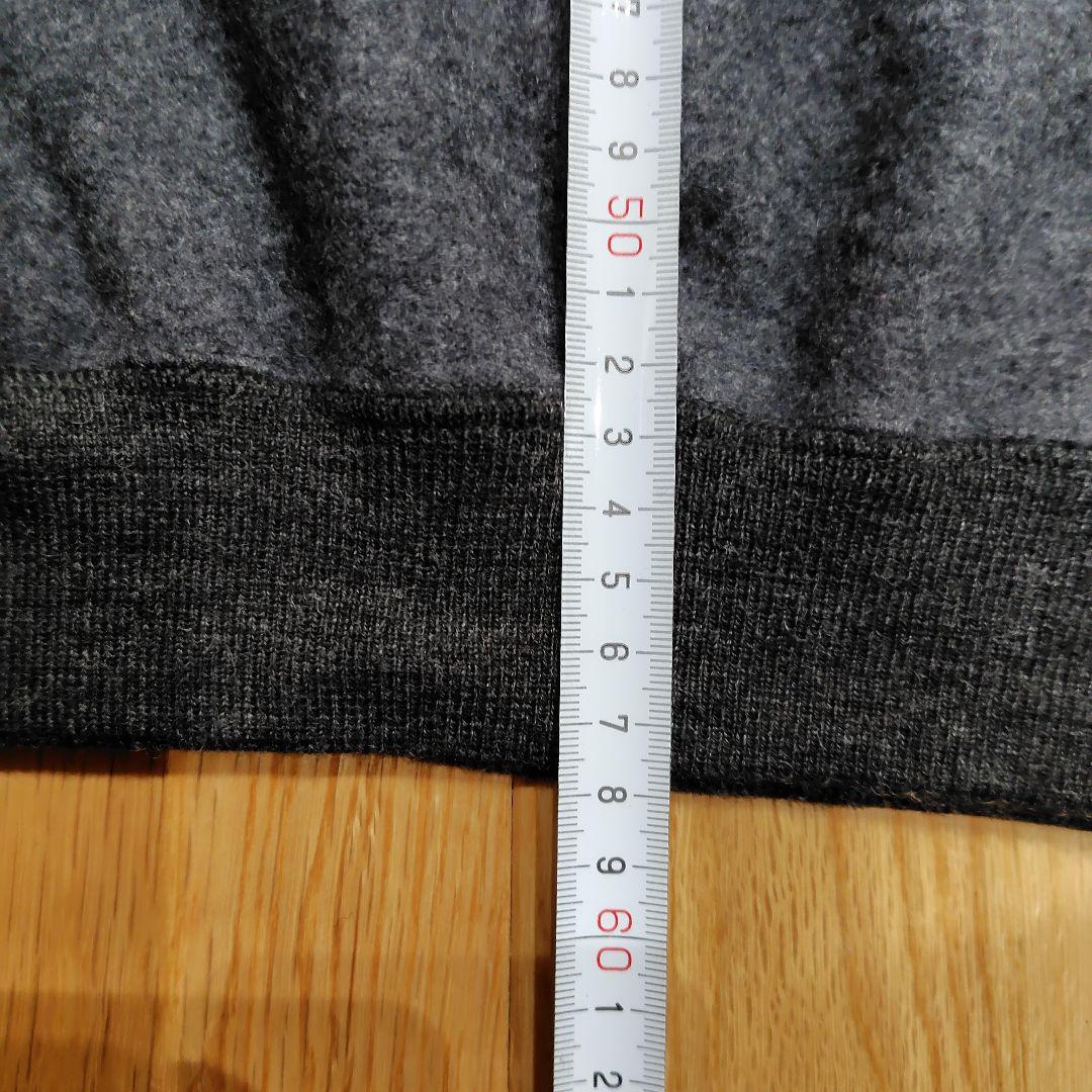 90s キャプテンサンタ　ゴルフ　プルオーバー　ハーフジップ　刺繍　グレー　L