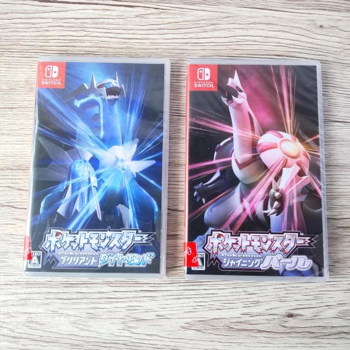 ★*ン様 新品　ポケットモンスター ブリリアントダイヤモンド & シャイニングパ