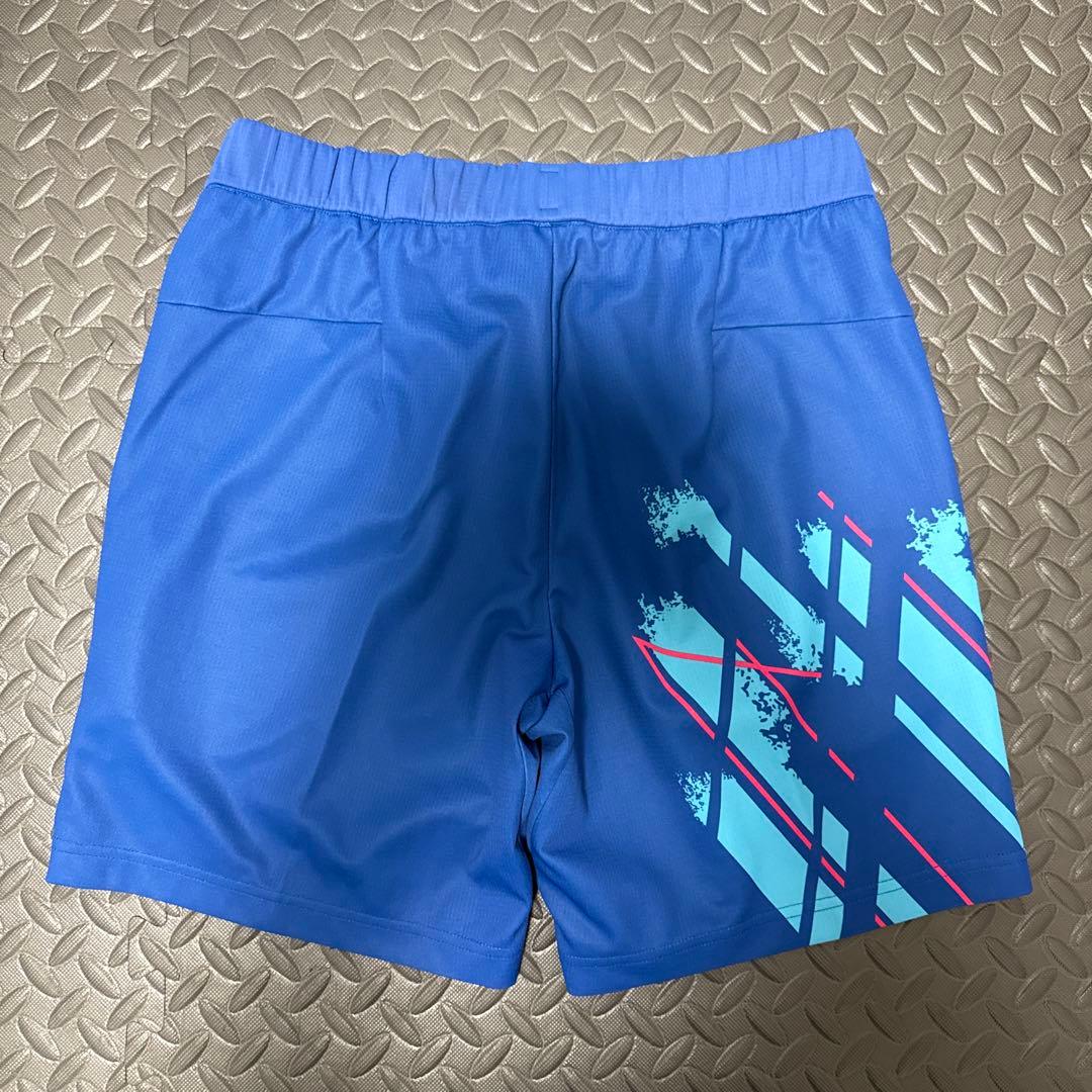 YONEX バドミントン ハーフパンツ Lサイズ 青