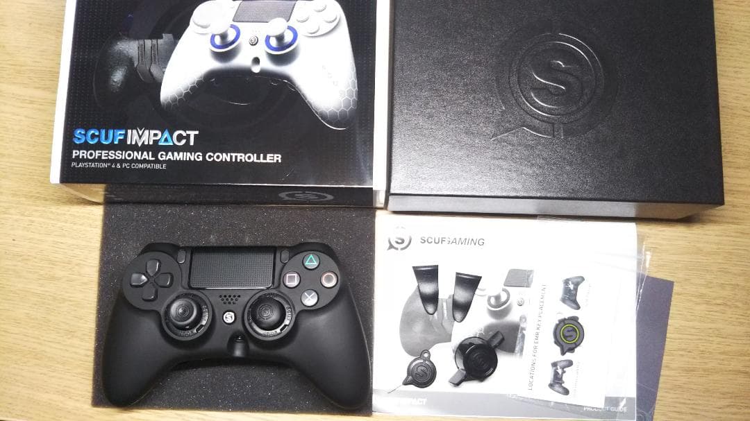 SCUF IMPACT スカフ インパクト 黒 グリップ&トリガーシステム搭載