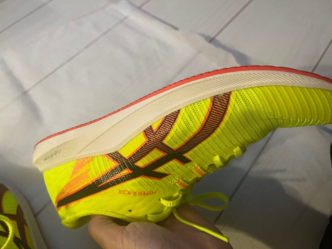 アシックス asics 陸上シューズ HYPER RACER 24.5cm