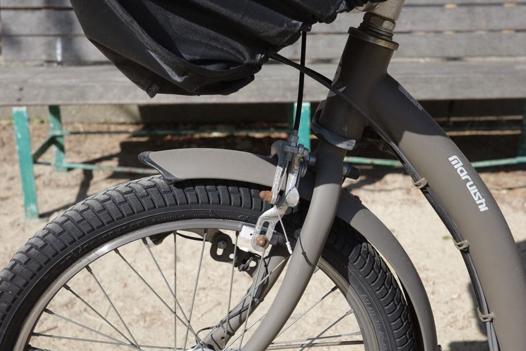 子ども乗せ自転車　丸石　ふらっかーずシュシュ　幼児2人 非電動　未使用カバー付